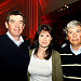 Ernesto Lombardi, Darlene Lombardi y Gian Piero Bozzo